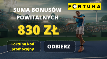 Kod Promocyjny Fortuna 2025 – bonus 830 zł