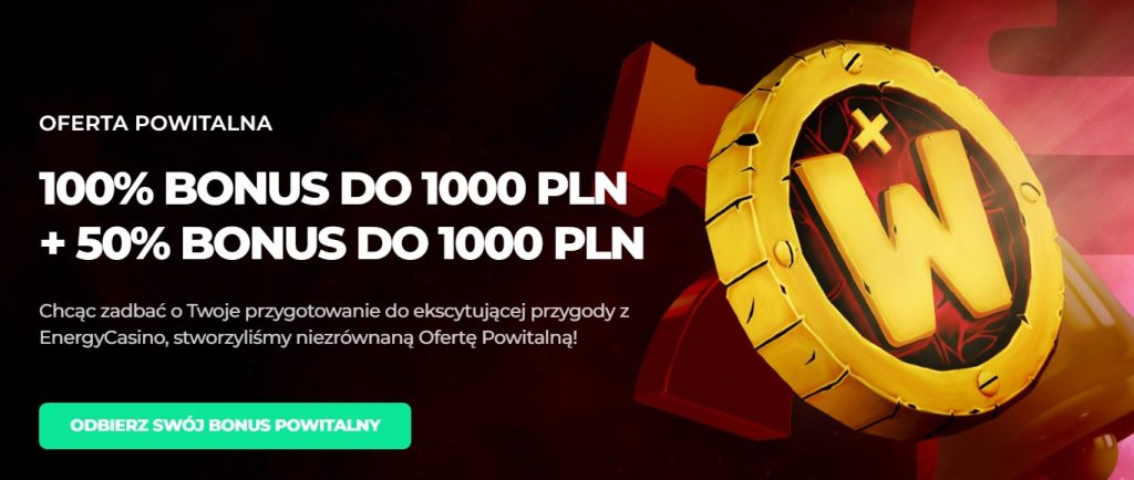 Energy Casino bonus za kod
