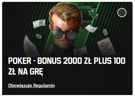 Bonus 2100 zł na pokera online Kod bonusowy Unibet