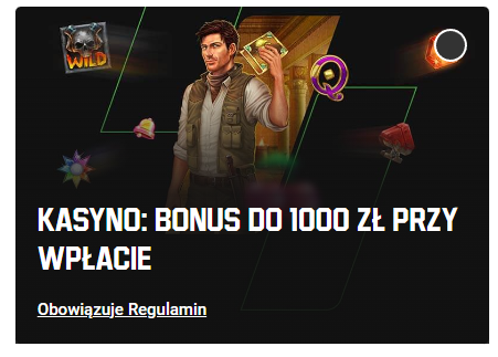 Bonus 1000 zł na kasyno online Unibet kod promocyjny