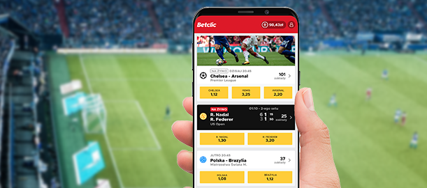 Betclic Aplikacja - Masz zamiar obstawiać mecze na urządzeniu mobilnym? Jeżeli posiadasz urządzenie z Androidem lub iOS-em to zupełnie za darmo pobierzesz aplikację Betclic.